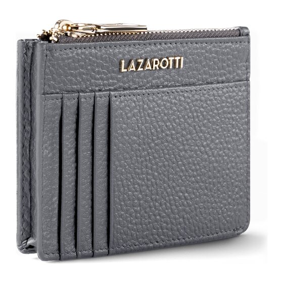 Lazarotti Bologna Leren sleutelhanger Kaarthouder leer 11,5 cm met air tag compartiment