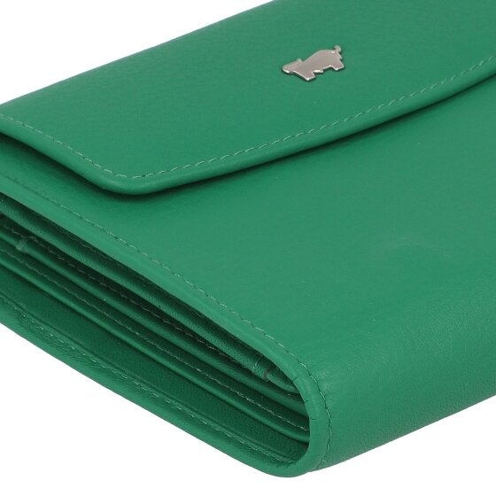 Braun Büffel Joy Portemonnee RFID-bescherming Leer 12 cm