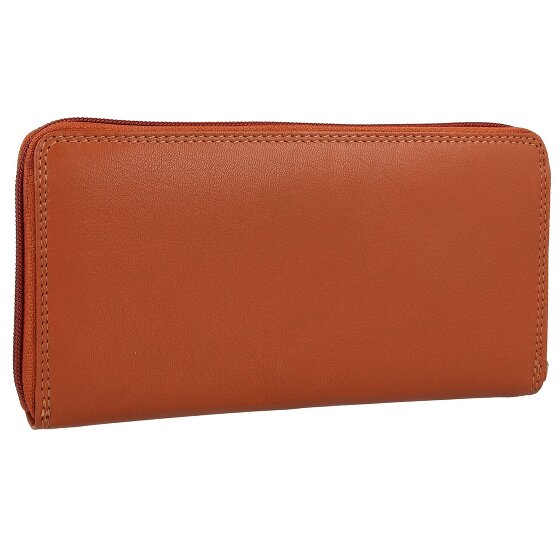 mano Donna Giulia Portemonnee Leer 20 cm