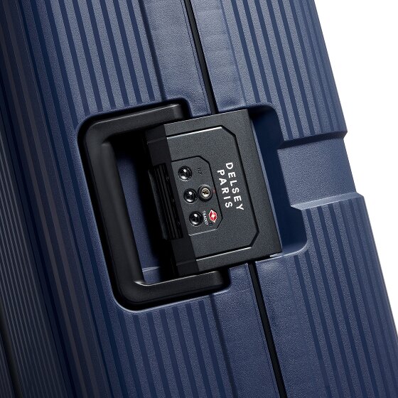 Delsey Paris x United Colors of Benetton Colour Block harde 4-wiel trolley 67 cm