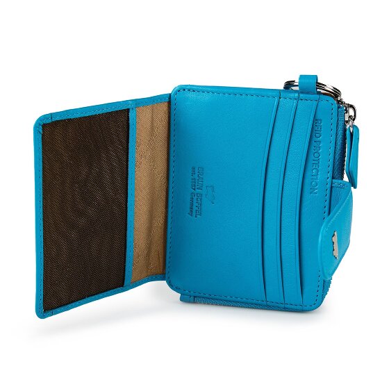 Braun Büffel Joy Creditcardhouder RFID-bescherming Leder 11 cm