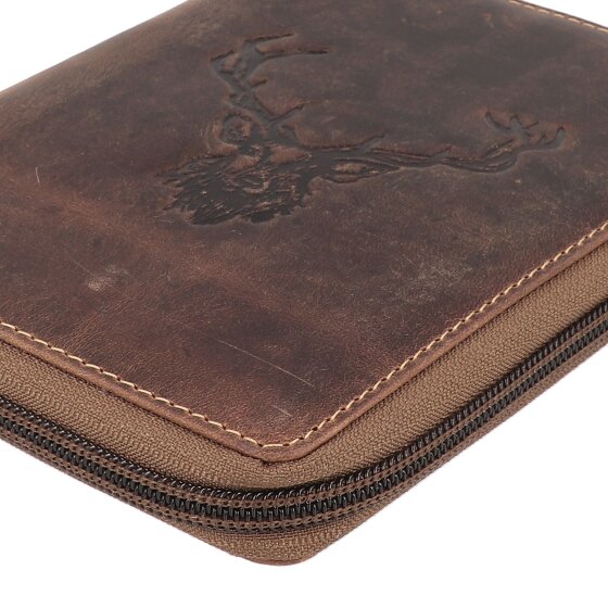 Greenburry Vintage Identiteitskaart etui Leer 16 cm