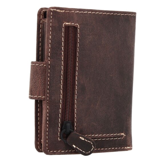 Jack Kinsky Baltimore Kredietkaart etui RFID-bescherming Leer 11 cm