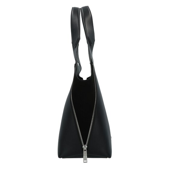 Karl Lagerfeld Behind the Seams Shopper Tas Leer 34 cm met uitbreidingsplooi