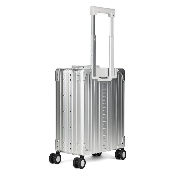 Aleon Business-cabinewagen met 4 wielen, Aluminium, 50 cm, laptopvak