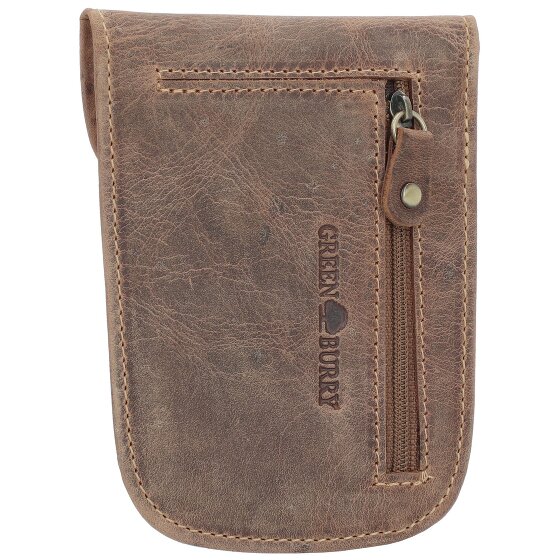 Greenburry Vintage Sleutel portemonnee Leer 9 cm