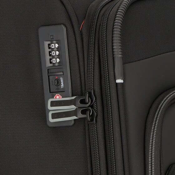 d&n Travel Line 9504 4 wielen Trolley L 76 cm met uitbreidingsplooi