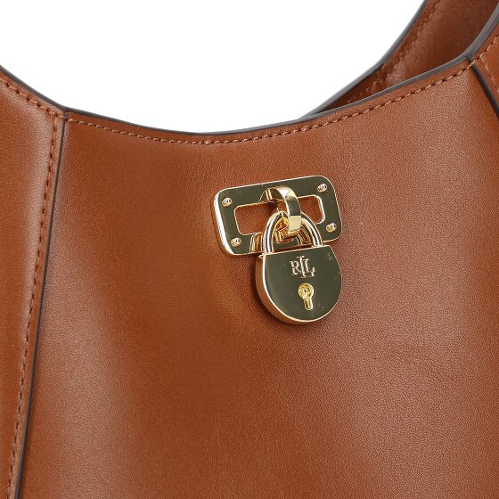 Lauren Ralph Lauren Tanner Mini tas Schoudertas Leer 16 cm