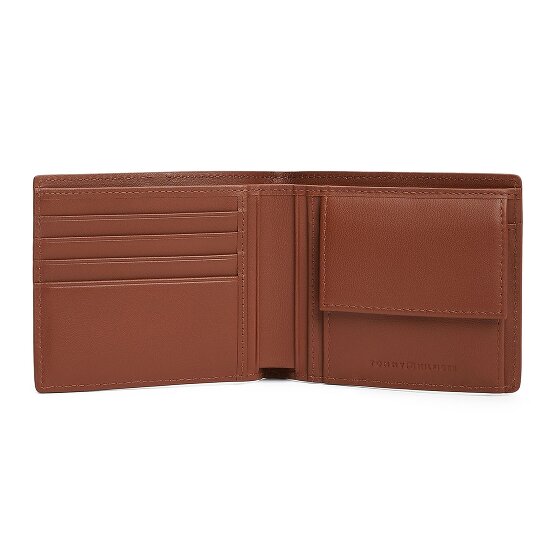 Tommy Hilfiger TH Corp Portemonnee Leder 9 cm