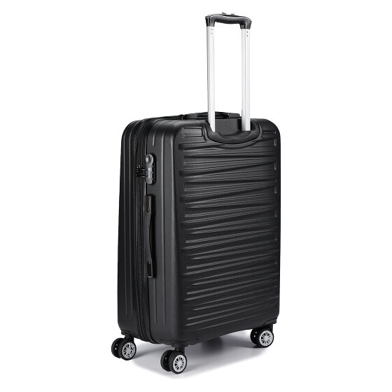 Benzi 5493 4 wielen Trolley M 66 cm met uitbreidingsplooi