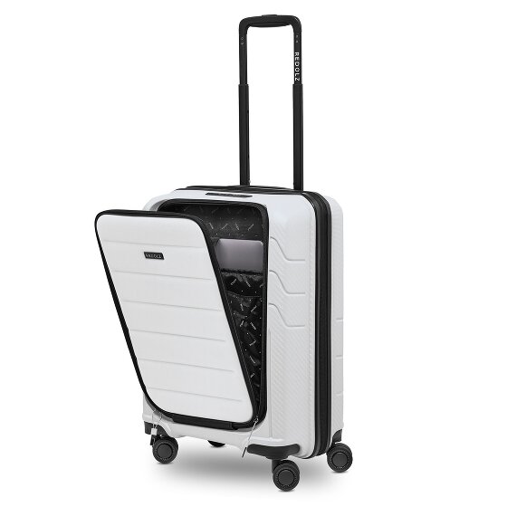 Redolz Essentials 17 4-wiel cabine trolley 55 cm soft-pocket laptop compartiment