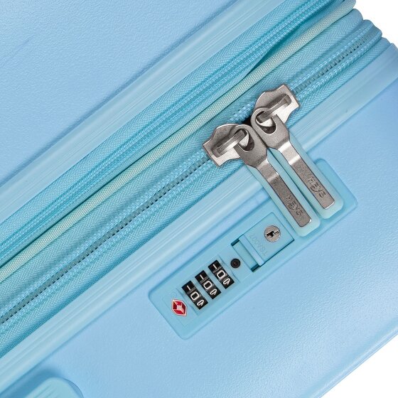 Heys Pastel 4 wielen Trolley L 76 cm met uitbreidingsplooi
