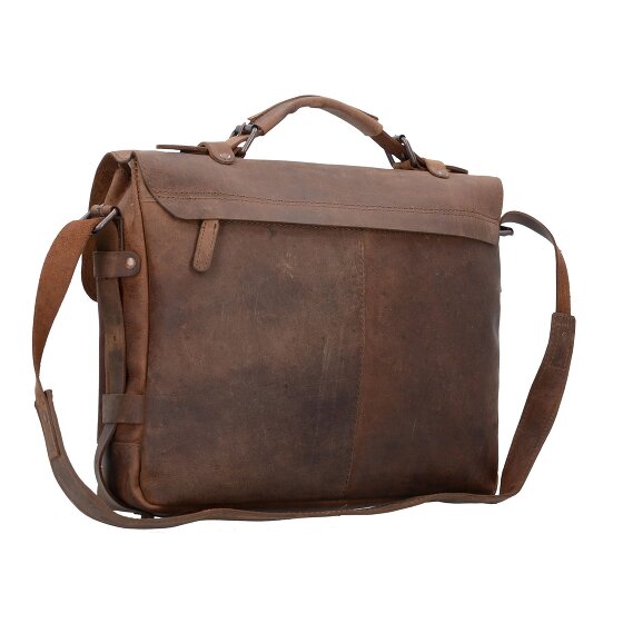 Harold's Antieke aktetas Leer 38 cm