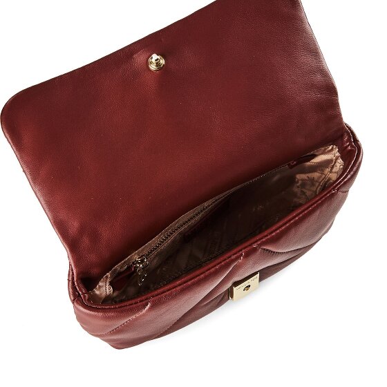 Patrizia Pepe Fly gewatteerde lederen schoudertas 25 cm