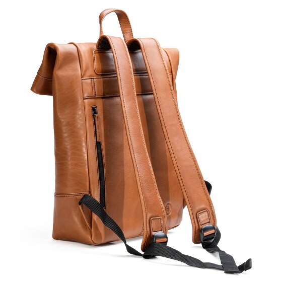 Farmhood Memphis Dagrugzak Leer 41 cm Laptop compartiment