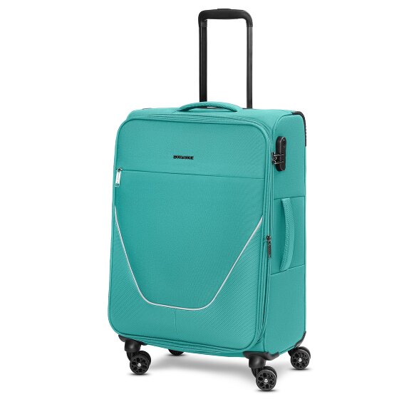 Stratic taska 4-wiel trolley M 65 cm met uitvouwbare plooi