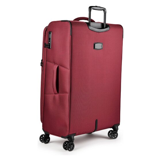 d&n Travel Line 9804 4 wielen Trolley L 78 cm met uitbreidingsplooi