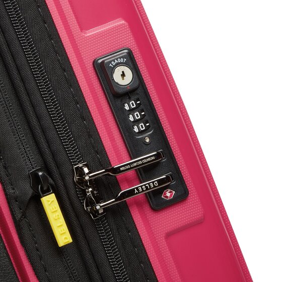 Delsey Paris Lutece Se 4 wielen Cabinewagen 55 cm met uitbreidingsplooi