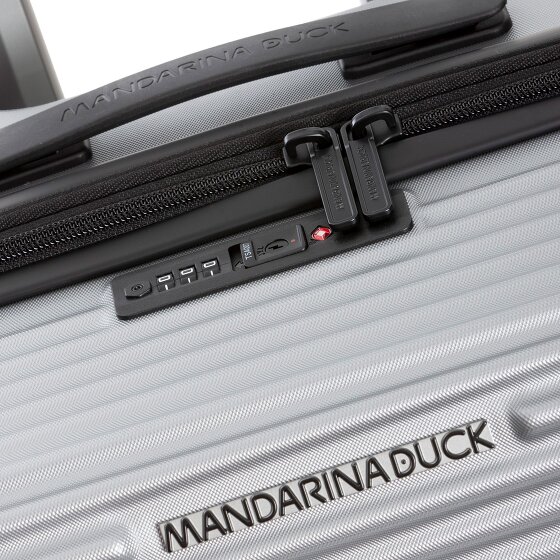 Mandarina Duck Tank Case 4 wielen Trolley L 75 cm met uitbreidingsplooi