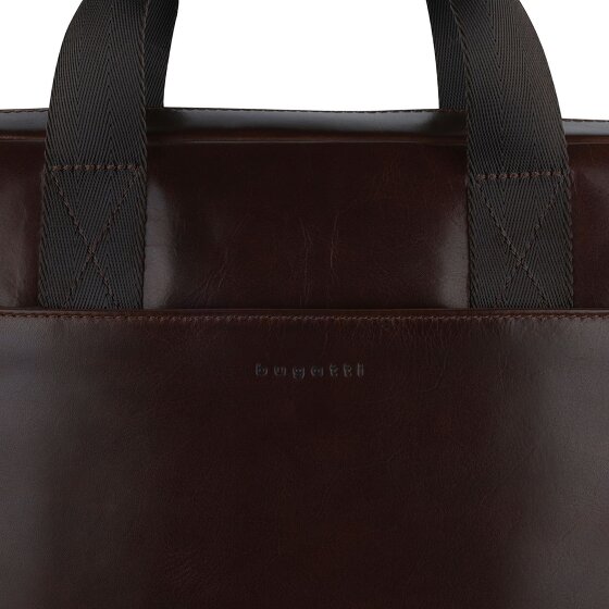 bugatti Romano Koffer Leer 38 cm Laptop compartiment