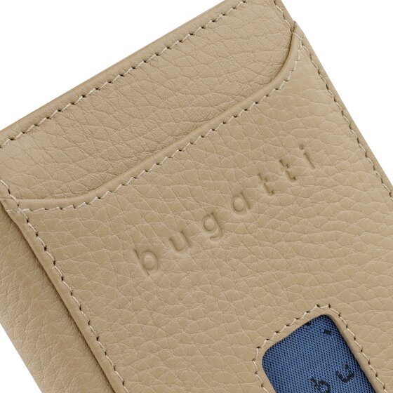 bugatti Secure Slim Portemonnee RFID-bescherming Leer 8 cm