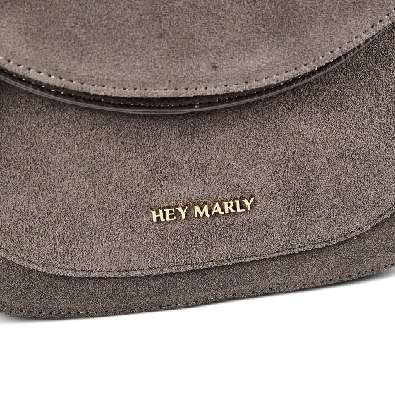 Hey Marly Big Sister Suede Schoudertas S Leder 25 cm