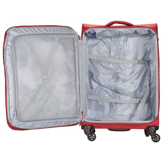 d&n Travel Line 6400 4-wielige trolley 68 cm