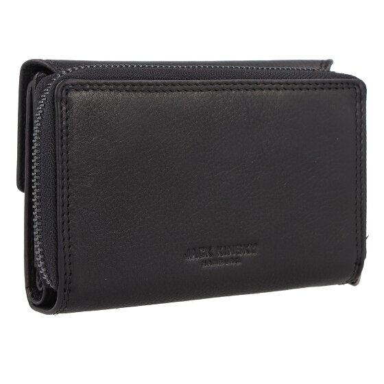 Jack Kinsky Montreal Portemonnee RFID-bescherming Leer 13.5 cm