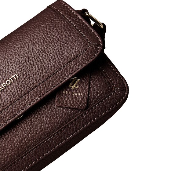 Lazarotti Bologna Leather Crossbody tas Leder 21 cm