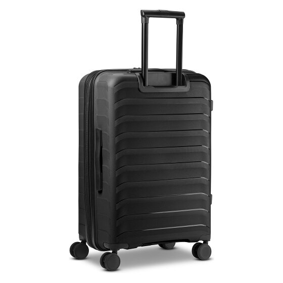 d&n Toronto 4 wielen Trolley M 65 cm met uitbreidingsplooi