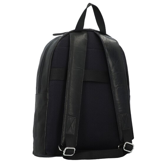 mano Don Paolo leren rugzak 41 cm laptopvak