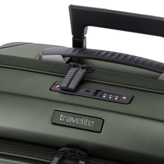 Travelite Millennium 4 wielen Cabinewagen 55 cm Laptop compartiment