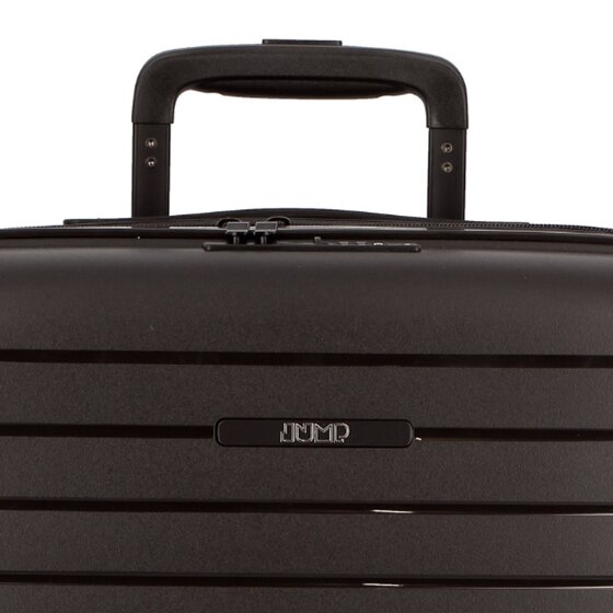 Jump Striper 4 wielen Trolley 68 cm met uitbreidingsplooi