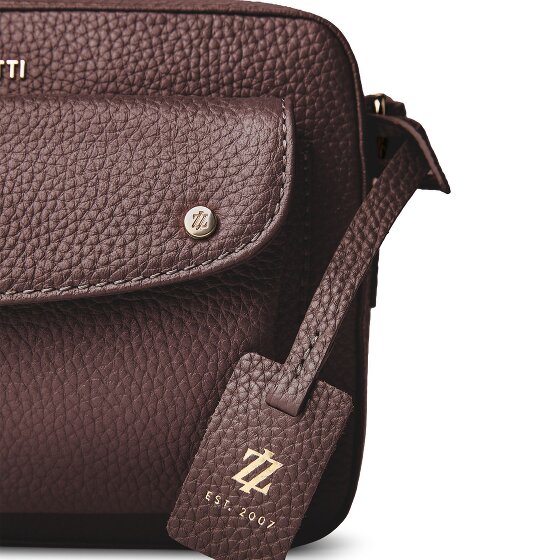 Lazarotti Bologna Leather Crossbody tas Leder 21 cm