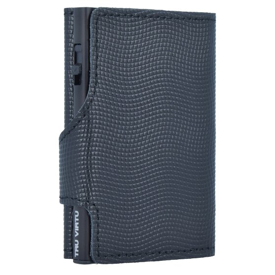 Tru Virtu Click & Slide Creditcardetui Portemonnee RFID Leer 6,5 cm