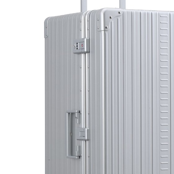 Aleon Traveler International Trolley met 4 wielen, Aluminium, 77 cm