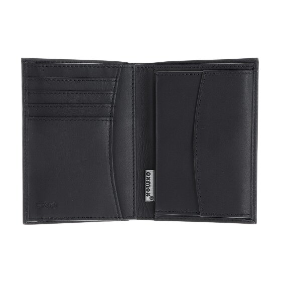 oxmox Leather Portemonnee RFID-bescherming Leder 13 cm