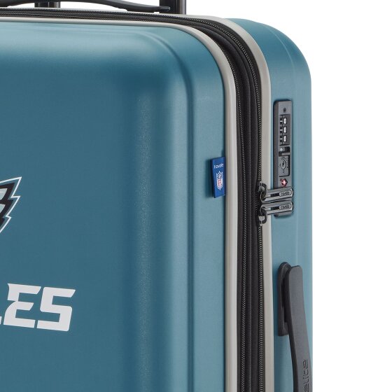 Travelite travelite x NFL 4 wielen Kofferset 3-delig met uitbreidingsplooi