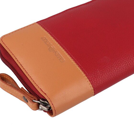 Greenburry Nappa Portemonnee RFID-bescherming Leer 19.5 cm