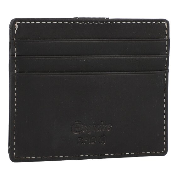 Esquire Oslo Dallas Creditcard etui RFID Leer 9,5 cm