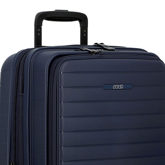 Jump Striper 4 wielen Cabinewagen 55 cm met uitbreidingsplooi