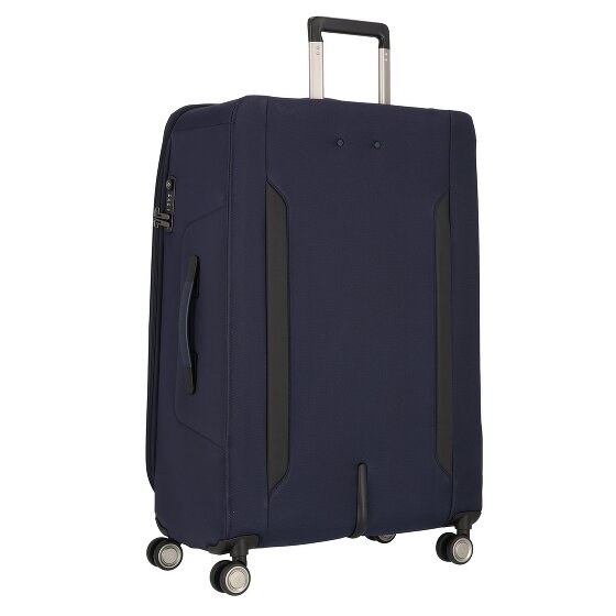 Piquadro Brief 4 wielen Trolley 78 cm met uitbreidingsplooi