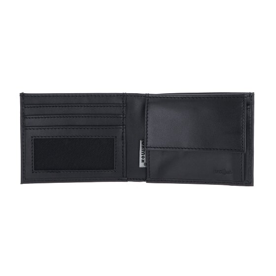 oxmox Leather Portemonnee RFID-bescherming Leder 11 cm