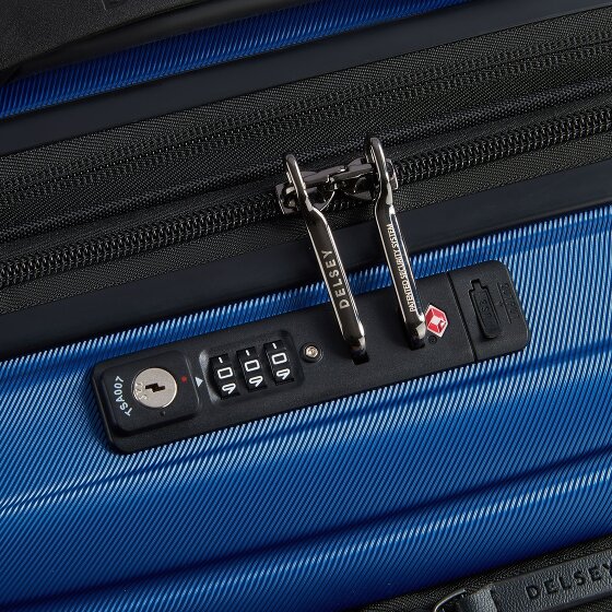 Delsey Paris Shadow 5.0 4-wiel cabine trolley 55 cm laptopvak met uitbreidingsplooi