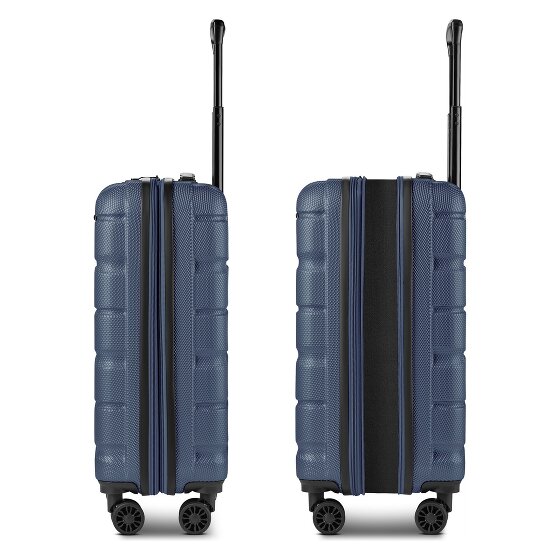 Franky Munich 4.0 4 wielen Cabinewagen S 53 cm met uitbreidingsplooi