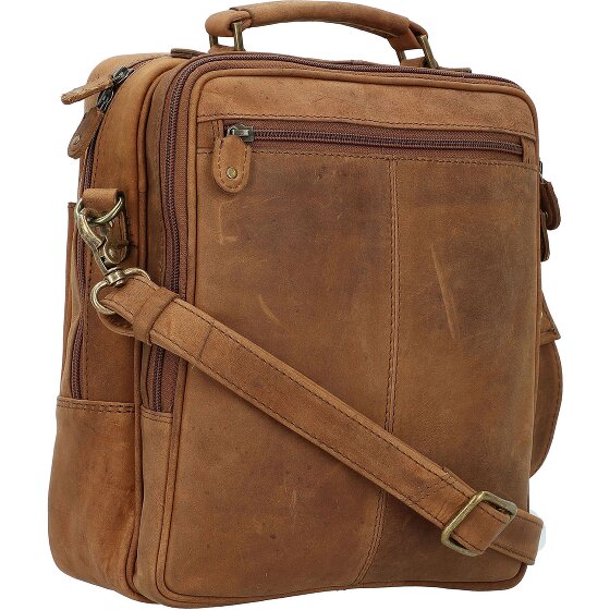Harold's Antieke Leren Schoudertas 24 cm