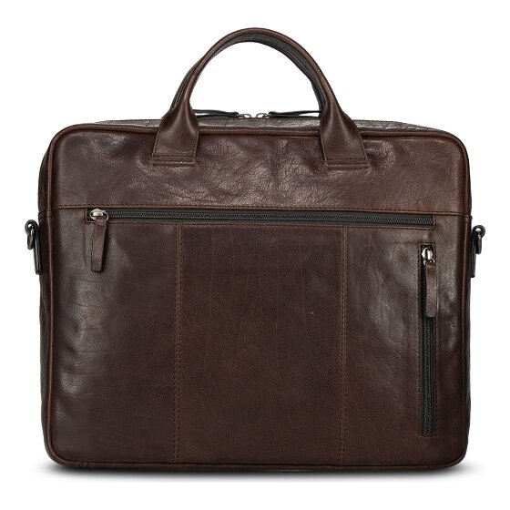 Jost Glasgow Aktentas Leder 37 cm Laptopvak