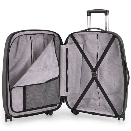 Gabol Paradise XP 4 wielen Trolley M 67 cm met uitbreidingsplooi