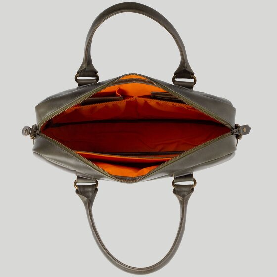 Buckle &amp; Seam Everett aktetas Leer 38 cm Laptopcompartiment