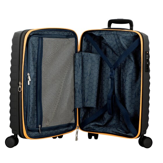 Jump Xwave 4 wielen Trolley 66 cm met uitbreidingsplooi